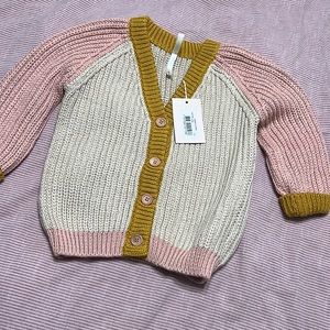 Wild Wawa cardigan Rainbow